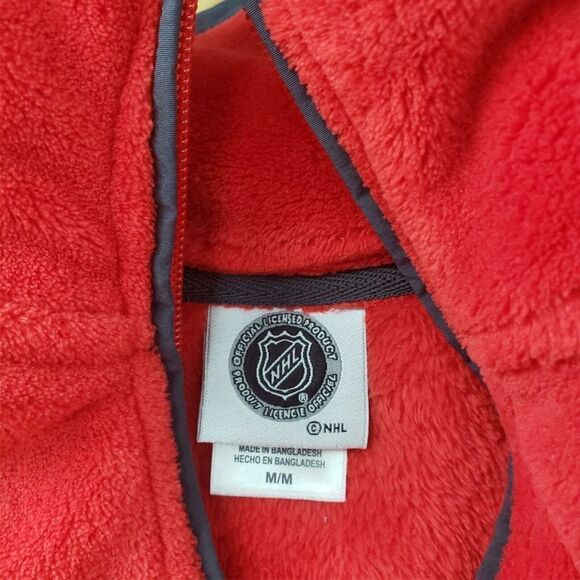 NHL Detroit Red Wings 1/4 Zip Fleece Pullover Jacket - Picture 7 of 7